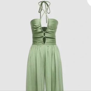Micas green jumpsuit never worn (no tags)